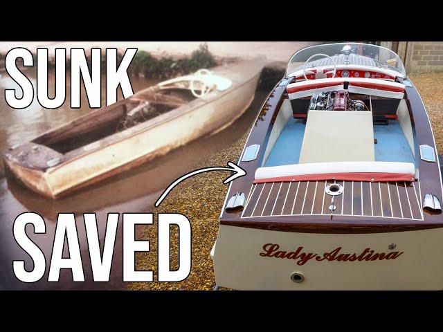 This Boat Was SUNK then DROPPED then RESTORED | Healey Boat Restoration Part 10