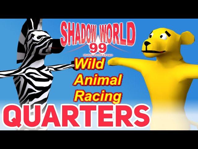 SoloMan98 (Zebra) vs Crzy (Lioness) - Wild Animal Racing Quarters - Shadow World 99