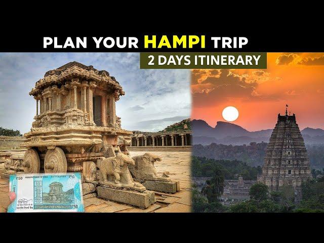 Hampi Complete Travel Guide | Hampi Tourist Places | Hampi Temple, Train, Hotels and Budget