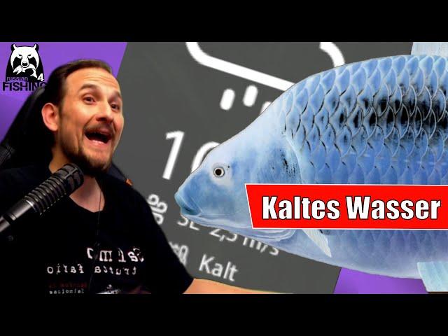 Russian Fishing 4 - Kupfersee - Es ist KALT! Kaltes Wasser, Wo sind die Fische?