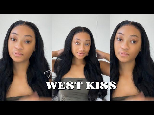 NO SKILLS NEEDED! Must Have Glueless, Ready & Go Wig | Pre Cut, Bleached & Curled | West Kiss Hair