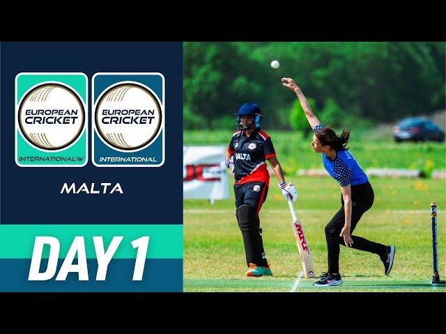  ECI & ECI-W Malta, 2024 | Day 1 | 2 Nov 2024 | T10 Live European International Cricket