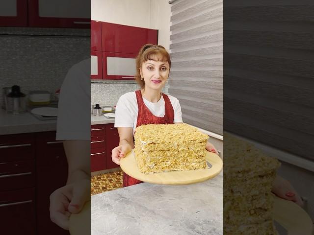 НАПОЛЕОН-НЕ ХРУСТЯЩИЙ, НО ОЧЕНЬ ВКУСНЫЙ!!! #наргизкина_кухня