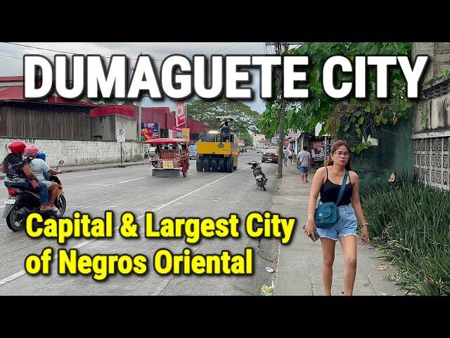 DUMAGUETE CITY, PHILIPPINES Virtual Walking Tour | Largest City of Negros Oriental!