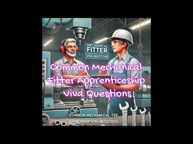 Common Mechanical Fitter Apprenticeship Viva Question // Mechanical Fitter Apprenticeship // Fitter