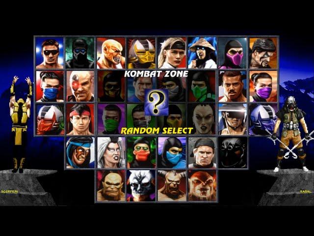 Mortal Kombat Trilogy HD - more progress