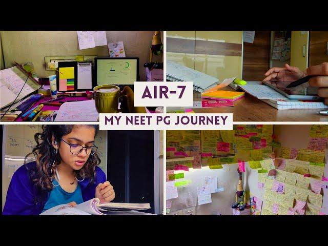 AIR 7- My NEET PG Journey