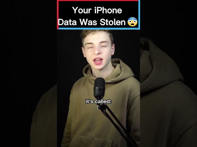 Your iPhone Data Was Stolen#shorts #tech #apple #iphone #privacy #techcircuit