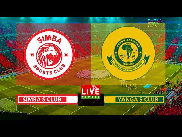 #live #football SIMBA SC  0 - 1  YANGA SC NBC PREMIER LEAGUE DABY YA KARIAKOO