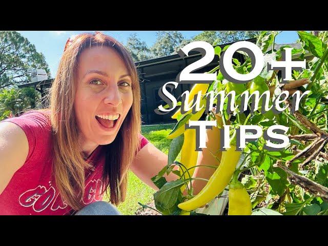 Best SUMMER Garden Tips from Florida Gardeners