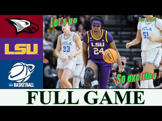 LSU vs North Carolina Central Full Game College women's basketball 2024 | Ncaa basketball Today