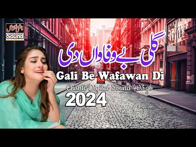 Gali Be Wafawan Di || New Sariki Song 2024 || گلی بے وفاواں دی || Chishti Digital Sound 403 GB ||