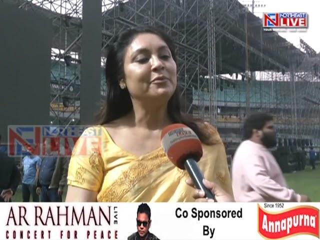 Pride East Entertainments Pvt Ltd CMD Riniki Bhuyan Sharma speaks on AR Rahman's Concert