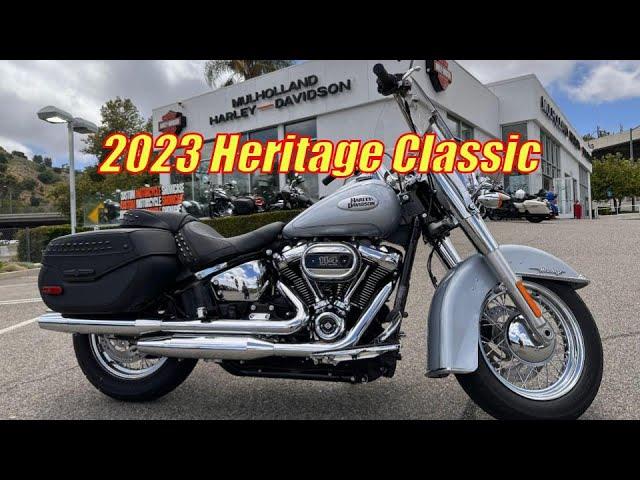 2023 Harley Davidson Heritage Classic  Demo Ride