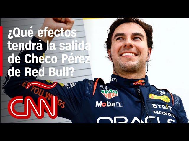 El impacto de la salida de Checo Pérez de Red Bull