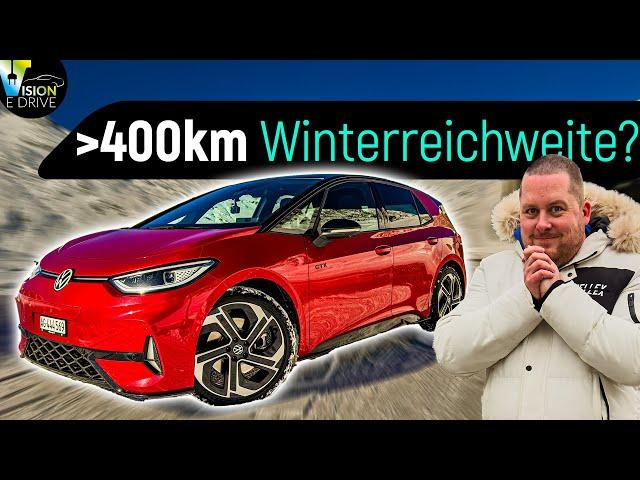 Best compact car with long-distance character? VW ID.3 GTX Performance in winter test!