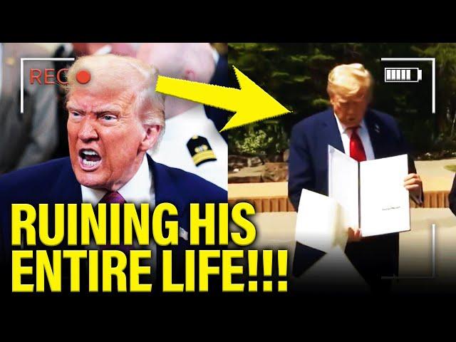 Trump THROWS TANTRUM as he DESTROYS his OWN TERM