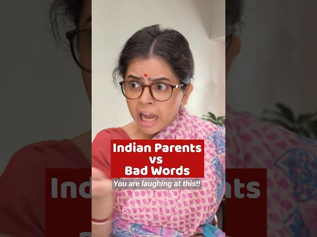 Indian Parents vs Bad Words 🫢 #shorts #wondermunnashorts