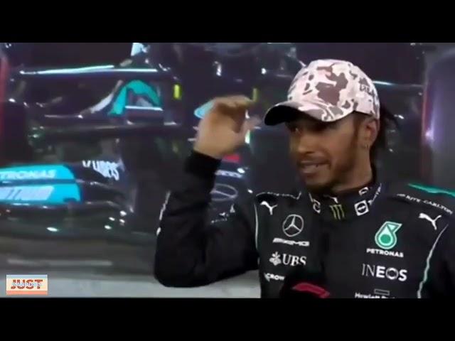 Lewis Hamilton fue nuevamente abucheado por el publico en Abu Dhabi 2021