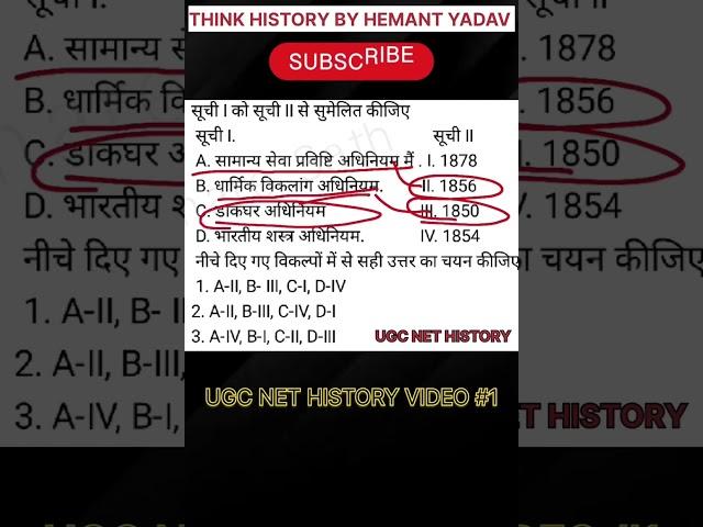 #1 #UGC #NET #HISTORY #PYQ THINK HISTORY #CUTOFF UGC NET HISTORY CUTOFF #Netjrf #ugcnethistory