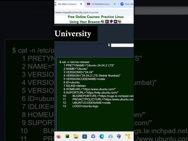 Free Online Courses: Practice Linux Using Your Browser 