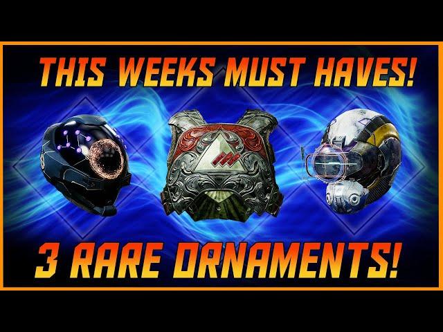 Destiny 2 Final Weekly Reset! Don't Miss Eververse Rare Exotic Ornaments! Pinnacles! Shader Bundle!