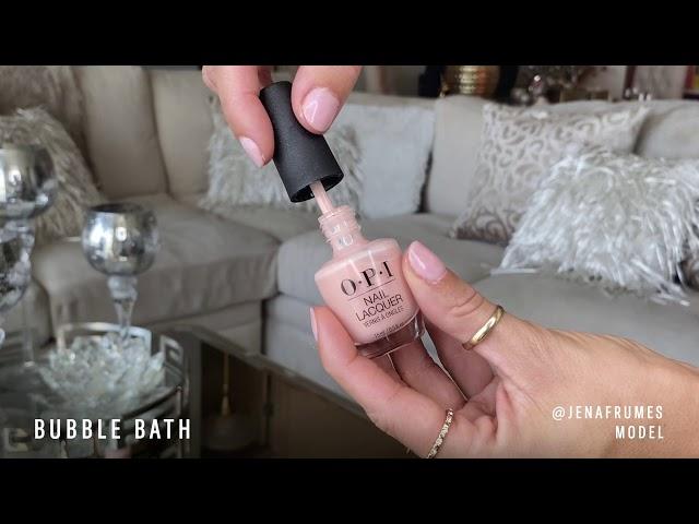 OPI Nail Lacquer Shade Story: Bubble Bath