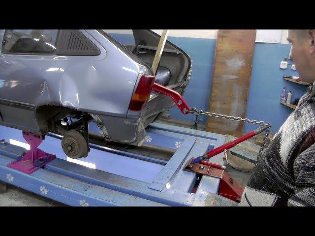 OPEL Kadett. Быстрый ремонт кузова. ПЕРЕКУП ВАРИАНТ