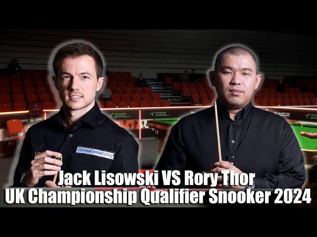 Jack Lisowski VS Rory Thor UK Championship Qualifier Snooker 2024