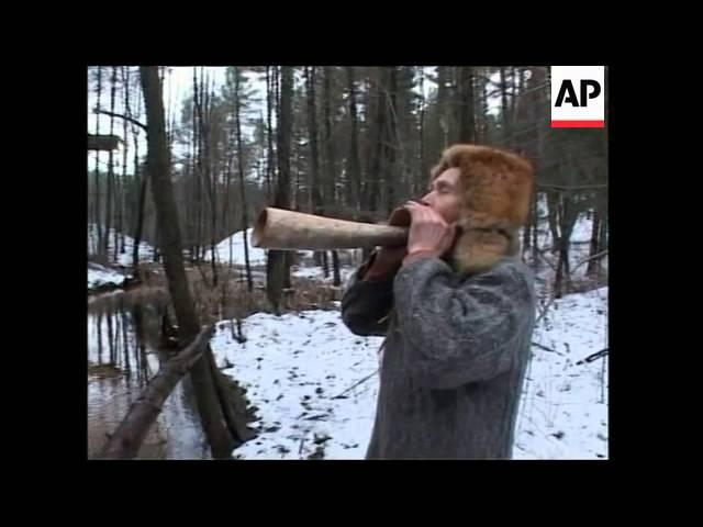 Mild weather allows a self-styled Tarzan to move back into the woods