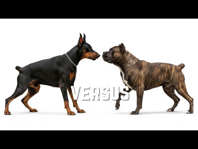 Ultimate Showdown: Cane Corso vs Doberman Pinscher