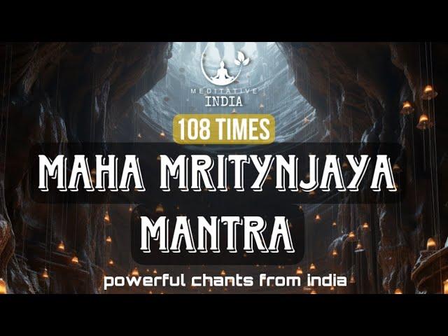 EPIC MAHA MRITYUNJAYA MANTRA 108 Times CHANTING in TEMPLE with PAKHAWAJ, REMOVES NEGATIVE ENERGIES