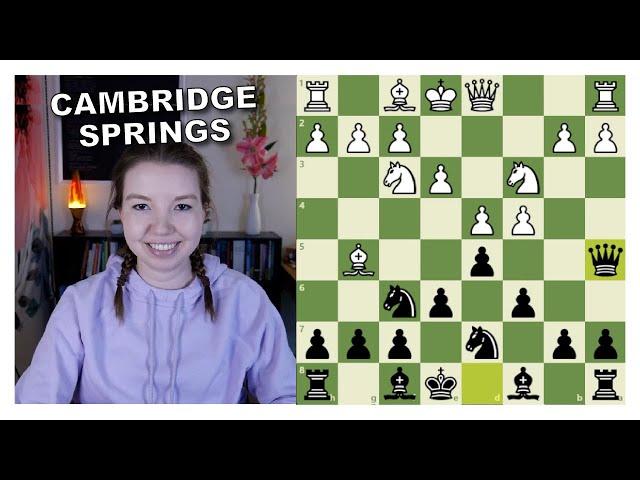 Learn the Cambridge Springs Defense in 7 Minutes!