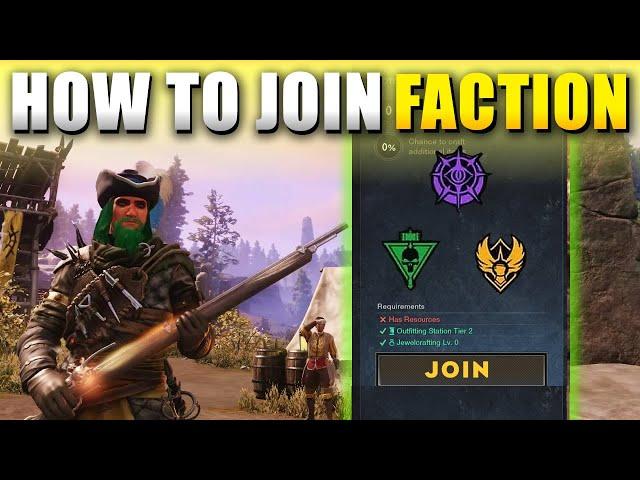 New World Aeternum How to Join Faction (Which Faction is The Best to Join?)