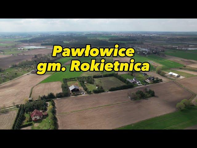 Działka budowlana w Pawłowicach.