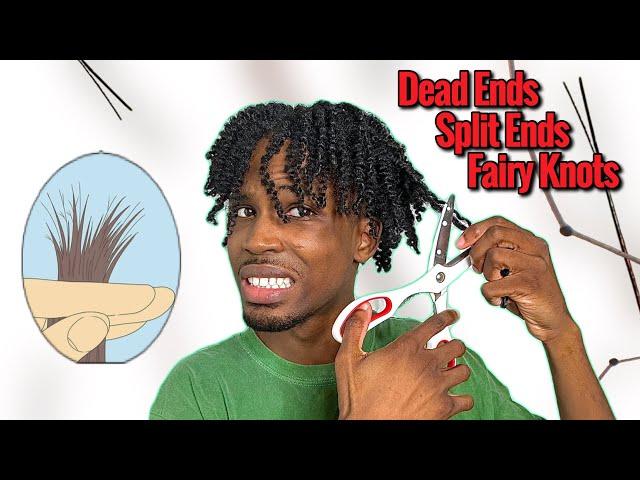 How to Get Rid of Single Strand Knots, Split Ends, Dead Ends, & Fairy Knots for Fast Hair Growth