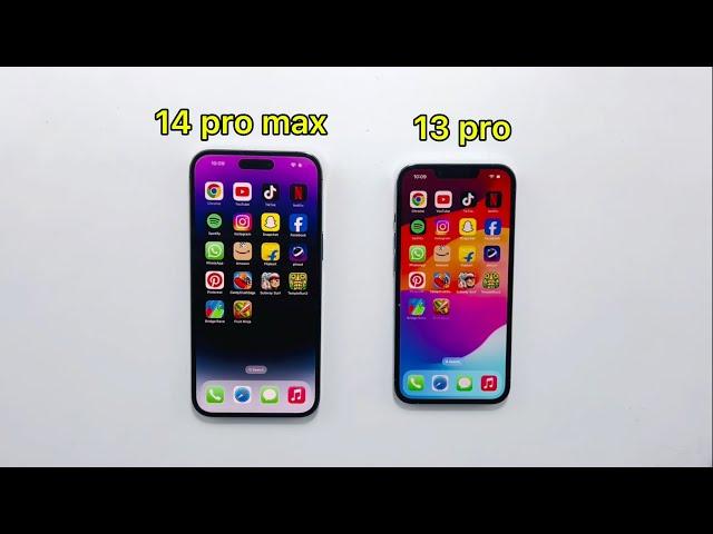 iphone 14 Promax vs iphone 13 Pro Speed Test