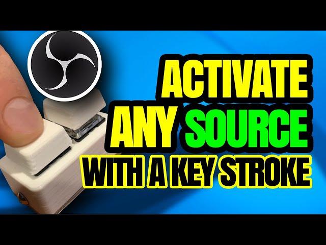 PLAY ANIMATIONS AND SWITCH SCENES - How To Use Hotkeys In OBS Studio