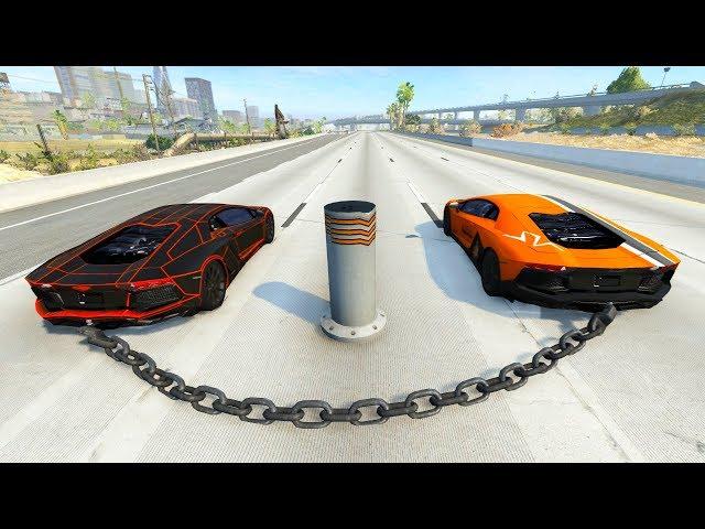 Satisfying Car Crashes Compilation Beamng Drive (Car Shredding Experiment)