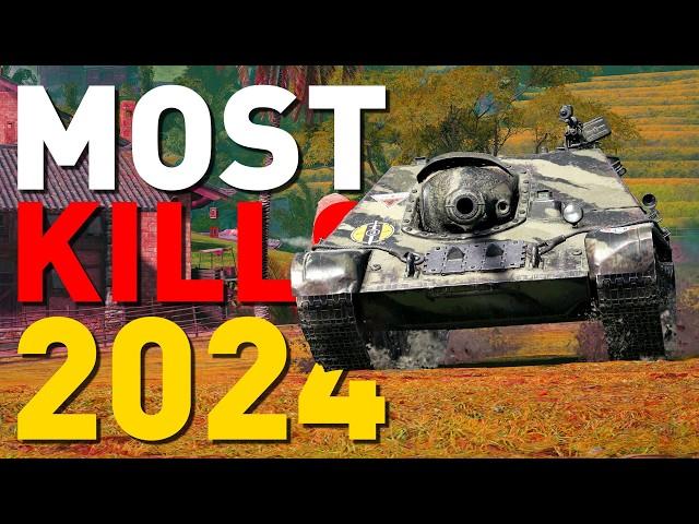 MOST KILLS of 2024 in World of Tanks!!!