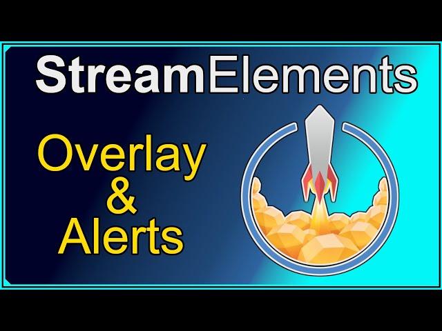 OBS-Studio - Twitch Alerts und Overlays einfügen mit StreamElements