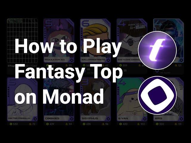 Fantasy Top on the Monad Testnet (Monad Airdrop)