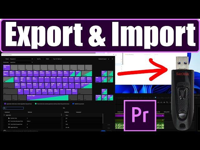 How to Export Keyboard Shortcuts Premiere Pro