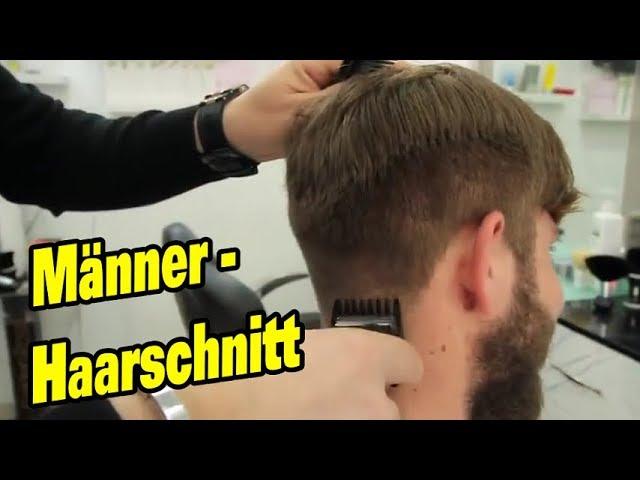 Haare schneiden bei Männern - Haarschnitt mit Maschine