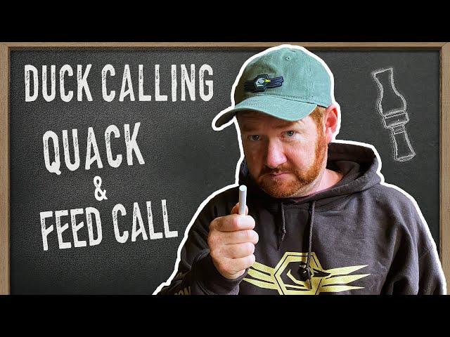 Duck Calling Instructional | How to Blow a Duck Call | Part 1