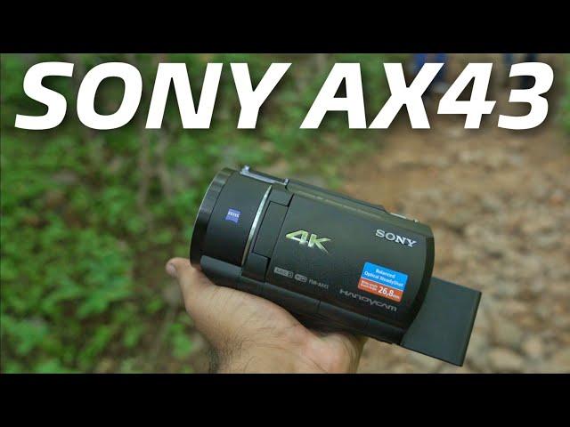 Sony FDR AX43 | Best 4k Camcorder