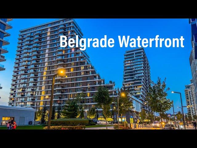 Belgrade Waterfront, Serbia  4K Walking Tour 2024