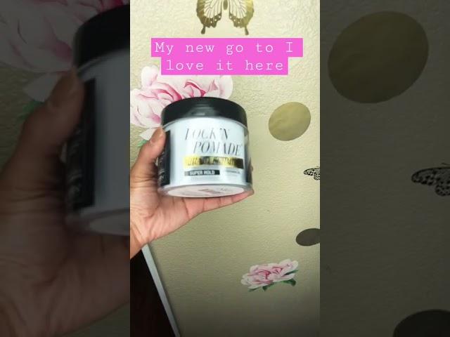 Found a new product to use for braiding hair  #braidinglife #pomade #ebin  #explorepage