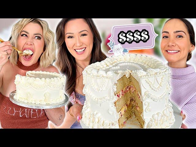 Guessing Wedding Cake Prices CHEAP to LUXURY *$$$$*