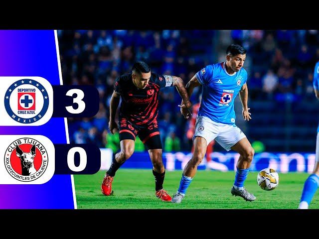 CRUZ AZUL VENCE 3 - 0 A TIJUANA POR LOS CUARTOS DE FINAL (VUELTA) - LIGA MX | REY DEPORTIVO